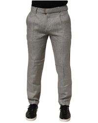 BRIGLIA - Straight Trousers - Lyst