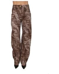 Elisabetta Franchi - Loose Fit Jeans - Lyst