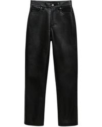 Anine Bing - Bruno Pant Leren Broek - Lyst