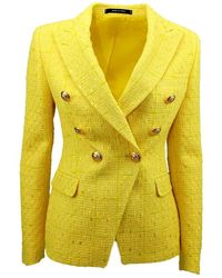 Tagliatore J-alicya Jacket - Geel