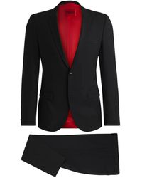 HUGO - Single Breasted Suits - Lyst