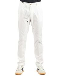 BERWICK  1707 - Slim-Fit Trousers - Lyst