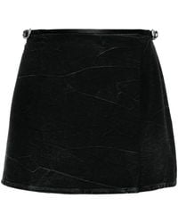 Givenchy - Denim Mini Skirt - Lyst