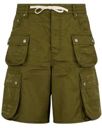 DSquared² - Korte Broeken ,Groen ,Broeken - Lyst