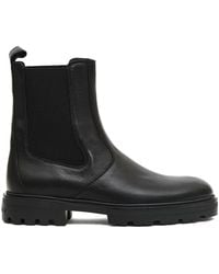 Hogan - Leather Chelsea Boots - Lyst