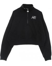 Nike - Lichtgewicht Sweatshirt Met Hoge Hals Sportswear Air 1/4 - Lyst