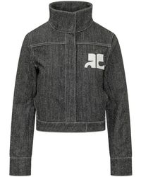 Courreges - Denim Jackets - Lyst