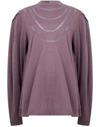 Alberta Ferretti - Round-Neck Knitwear - Lyst