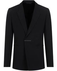 Givenchy - Schwarze wolljacke - Lyst