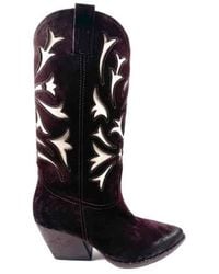 Elena Iachi - Cowboy & Biker Boots - Lyst