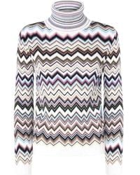 Missoni - Truien & Vesten ,Veelkleurig ,Coltruien - Lyst