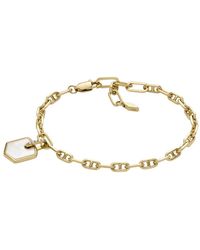 Fossil - Accessoires ,Geel ,Bracelets - Lyst