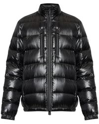 Moncler - Jassen ,Zwart ,Leer Day-Namic Jacket - Lyst