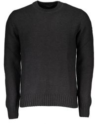North Sails - Truien & Vesten ,Grijs ,Grijze Trui Met Logo - Lyst