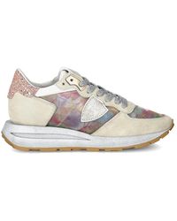 Philippe Model - Schoenen ,Veelkleurig ,Suède Sneakers Tropez Haute Running - Lyst