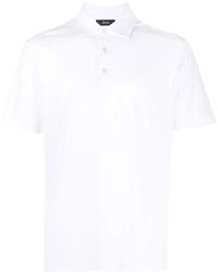Herno - Tops ,Wit ,Katoen Polo Shirt - Lyst