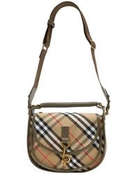 Burberry - Ll Small B Clip Messenger Crossbody - Lyst