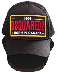 DSquared² - Gorra Born In Canada con logo bordado - Lyst