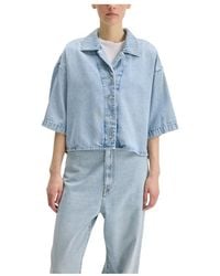 Bellerose - Overhemden ,Blauw ,Pool 51 Overhemd - Lyst