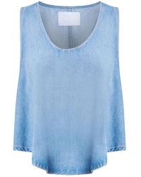 Dondup - Sleeveless Tops - Lyst