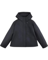 Fay - Jassen ,Blauw ,Parka Corto Con Cappuccio Baltic U804 - Lyst