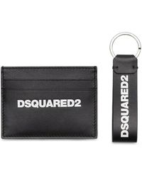 DSquared² - Zwarte Portemonnees Voor Mannen - Lyst