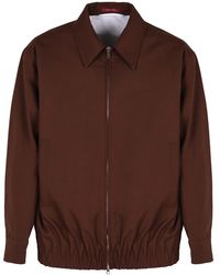 Gucci - Wollen Jack Met Reliëf - Lyst