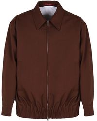 Gucci - Wollen Jack Met Reliëf - Lyst