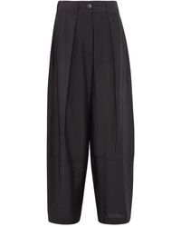 Tela - Broeken ,Bruin Baloon Broek - Lyst