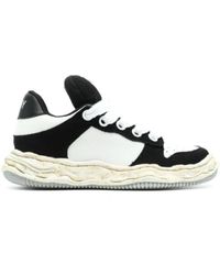 Maison Mihara Yasuhiro - Schwarzer canvas low top sneaker - Lyst