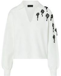 Liu Jo - V-Ausschnitt Strickware - Lyst