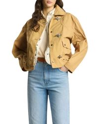 Fay - Jassen ,Bruin ,Katoen 3 Ganci Blouson - Lyst