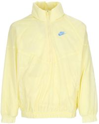 Nike - Veste Coupe-Vent A Enfiler Pour Hommes Windrunner Anorak Hyper Royal/Rouge Universite - Lyst