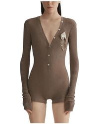 Mugler - Playsuits - Lyst