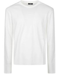 Herno - Crew Neck T-Shirt - Lyst