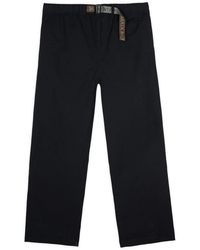 Brain Dead - Schwarze Hose Mit Kordelzug Und D-Ring Schnalle - Lyst