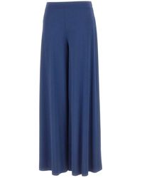Kaos - Broeken ,Blauw ,Wijde Pijpen Broek - Lyst