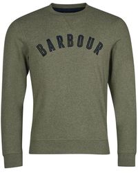 Barbour - Debson crew neck sweatshirt - Lyst
