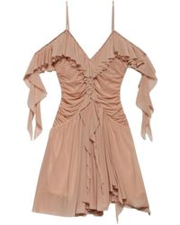 Aniye By - Kleedjes ,V-Neck Ruffle Dress - Lyst