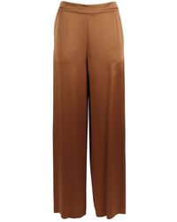Clips - Broeken ,Bruin ,Pantalone Largo - Lyst