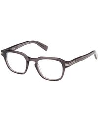 ZEGNA - Graue Brillengestelle Ez5282 Sonnenbrille - Lyst