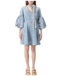 Zimmermann - Short Dresses - Lyst