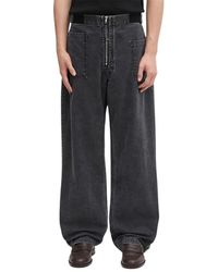 Aries - Jeans ,Zwart ,Wide Jeans - Lyst