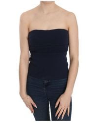 CoSTUME NATIONAL - Sleeveless Tops - Lyst