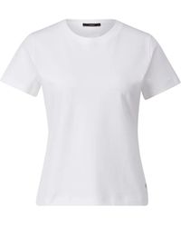 Windsor. - Tops ,Wit ,Katoen Katoenen T-Shirt Comfort Stijl - Lyst