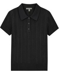 Guess - Tops ,Zwart ,Polo Shirts - Lyst