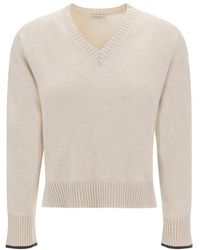 Brunello Cucinelli - Kaschmirpullover für frauen - Lyst