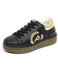 Pollini - Schoenen ,Zwart ,Leer Veganistische Leren Schoenen - Lyst