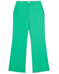 Oltre - Wide Trousers - Lyst