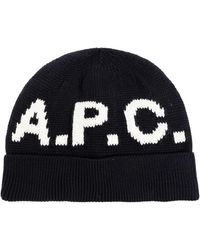 A.P.C. - Beanies - Lyst